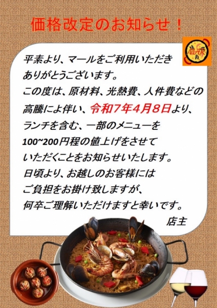 価格改定