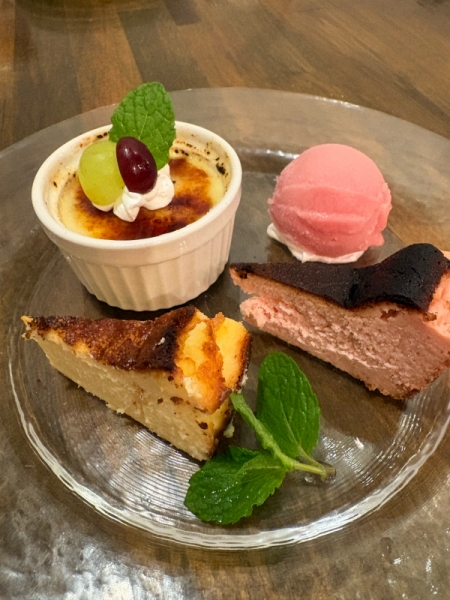 デザート盛り合わせ