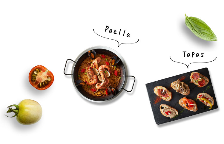 Paella and Tapas